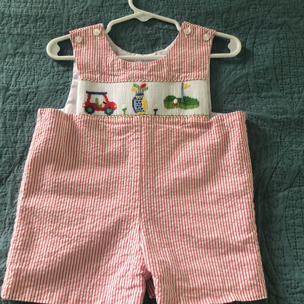 VGUC Boys Smocked Jon Jon